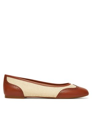Balerinki na wiosnę LAUREN RALPH LAUREN ze sklepu: MODIVO w kategorii: Balerinki - zdjęcie WP-EBWP-BKLVO-LN0_0000305343826