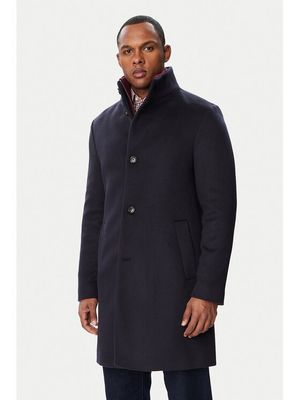 Płaszcz męski elegancki Tommy Hilfiger ze sklepu: MODIVO w kategorii: Płaszcze męskie - zdjęcie WP-EBWP-BKLVO-LN0_0000305344397