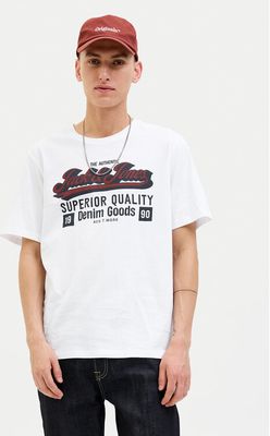 T-shirt męski Jack & Jones ze sklepu: MODIVO w kategorii: T-shirty męskie - zdjęcie WP-EBWP-BKLVO-LN0_0000305345431