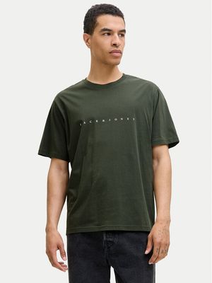 T-shirt męski na wiosnę Jack & Jones ze sklepu: MODIVO w kategorii: T-shirty męskie - zdjęcie WP-EBWP-BKLVO-LN0_0000305345677