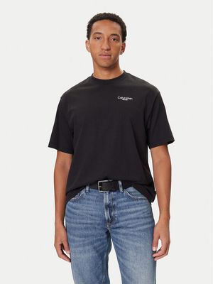 T-shirt męski na wiosnę Calvin Klein Jeans ze sklepu: MODIVO w kategorii: T-shirty męskie - zdjęcie WP-EBWP-BKLVO-LN0_0000305346599