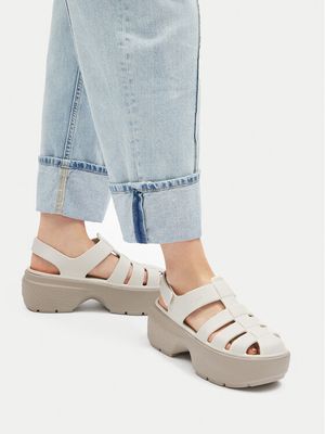 Sandały damskie na lato Crocs ze sklepu: MODIVO w kategorii: Sandały damskie - zdjęcie WP-EBWP-BKLVO-LN0_0000305353672