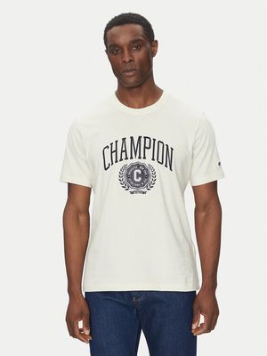 T-shirt męski w sportowym stylu Champion ze sklepu: MODIVO w kategorii: T-shirty męskie - zdjęcie WP-EBWP-BKLVO-LN0_0000305355058