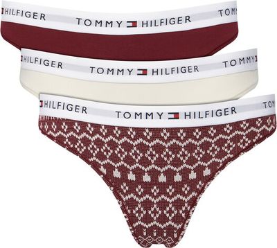 Majtki damskie z napisami Tommy Hilfiger ze sklepu: MODIVO w kategorii: Majtki damskie - zdjęcie WP-EBWP-BKLVO-LN0_0000305358318