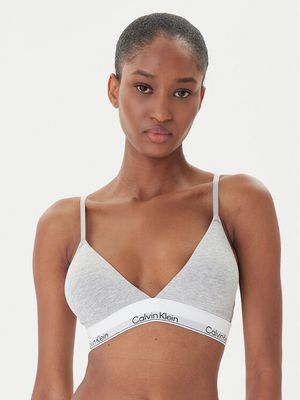 Biustonosz bez wzorów Calvin Klein Underwear ze sklepu: MODIVO w kategorii: Biustonosze - zdjęcie WP-EBWP-BKLVO-LN0_0000305358936