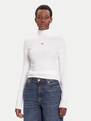 Calvin Klein Jeans - Sweter damski casualowy ze sklepu: MODIVO w kategorii: Swetry damskie - zdjęcie WP-EBWP-BKLVO-LN0_0000305359308