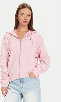 Bluza damska w stylu młodzieżowym Calvin Klein Jeans ze sklepu: MODIVO w kategorii: Bluzy damskie - zdjęcie WP-EBWP-BKLVO-LN0_0000305359551