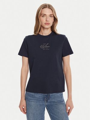 Calvin Klein Jeans - Bluzka damska ze sklepu: MODIVO w kategorii: Bluzki damskie - zdjęcie WP-EBWP-BKLVO-LN0_0000305359698