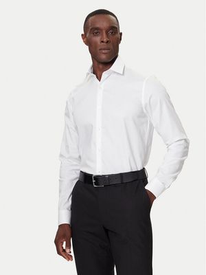 Koszula męska z klasycznym kołnierzykiem Calvin Klein ze sklepu: MODIVO w kategorii: Koszule męskie - zdjęcie WP-EBWP-BKLVO-LN0_0000305360236
