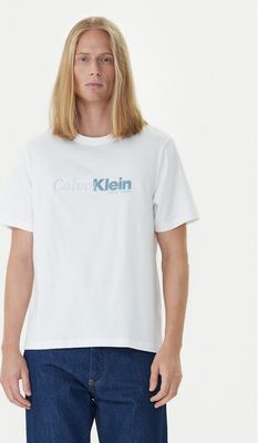 Calvin Klein - T-shirt męski w stylu młodzieżowym ze sklepu: MODIVO w kategorii: T-shirty męskie - zdjęcie WP-EBWP-BKLVO-LN0_0000305360939