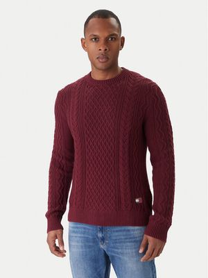 Tommy Jeans - Sweter męski zimowy ze sklepu: MODIVO w kategorii: Swetry męskie - zdjęcie WP-EBWP-BKLVO-LN0_0000305361431