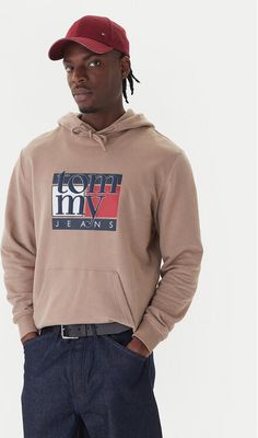 Bluza męska w stylu młodzieżowym Tommy Jeans ze sklepu: MODIVO w kategorii: Bluzy męskie - zdjęcie WP-EBWP-BKLVO-LN0_0000305361622
