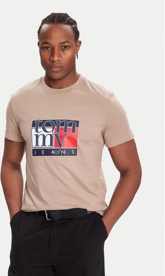 T-shirt męski w stylu młodzieżowym Tommy Jeans ze sklepu: MODIVO w kategorii: T-shirty męskie - zdjęcie WP-EBWP-BKLVO-LN0_0000305361738