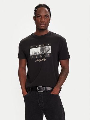 T-shirt męski Tommy Jeans ze sklepu: MODIVO w kategorii: T-shirty męskie - zdjęcie WP-EBWP-BKLVO-LN0_0000305361820