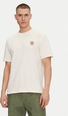 T-shirt męski casual Timberland ze sklepu: MODIVO w kategorii: T-shirty męskie - zdjęcie WP-EBWP-BKLVO-LN0_0000305362247
