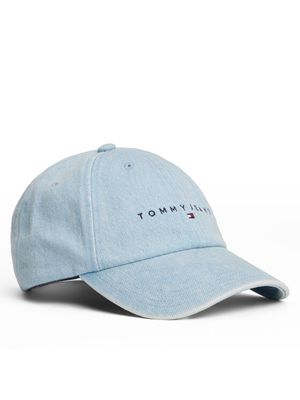 Czapka z daszkiem damska elegancki Tommy Jeans ze sklepu: MODIVO w kategorii: Czapki z daszkiem damskie - zdjęcie WP-EBWP-BKLVO-LN0_0000305368874