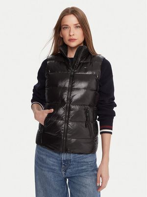 Kamizelka damska casualowa Tommy Jeans ze sklepu: MODIVO w kategorii: Kamizelki damskie - zdjęcie WP-EBWP-BKLVO-LN0_0000305373175