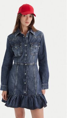 Sukienka Tommy Jeans ze sklepu: MODIVO w kategorii: Sukienki - zdjęcie WP-EBWP-BKLVO-LN0_0000305373281