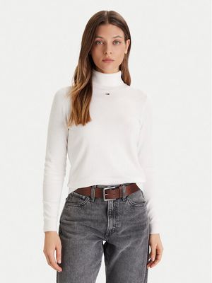Sweter damski casualowy Tommy Jeans ze sklepu: MODIVO w kategorii: Swetry damskie - zdjęcie WP-EBWP-BKLVO-LN0_0000305373779