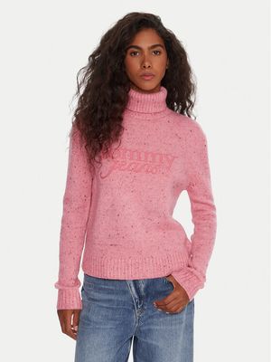 Sweter damski na zimę Tommy Jeans ze sklepu: MODIVO w kategorii: Swetry damskie - zdjęcie WP-EBWP-BKLVO-LN0_0000305373946