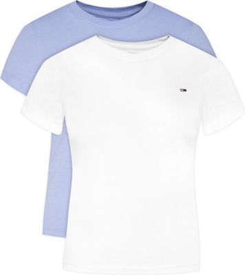 Tommy Jeans - Bluzka damska na wiosnę casualowa ze sklepu: MODIVO w kategorii: Bluzki damskie - zdjęcie WP-EBWP-BKLVO-LN0_0000305374226