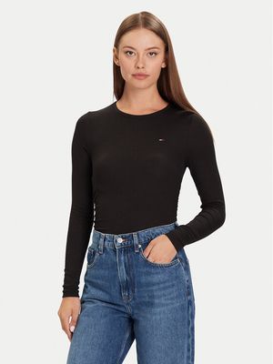 Bluzka damska Tommy Jeans ze sklepu: MODIVO w kategorii: Bluzki damskie - zdjęcie WP-EBWP-BKLVO-LN0_0000305374288
