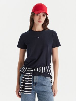 Bluzka damska na wiosnę Tommy Jeans ze sklepu: MODIVO w kategorii: Bluzki damskie - zdjęcie WP-EBWP-BKLVO-LN0_0000305374301