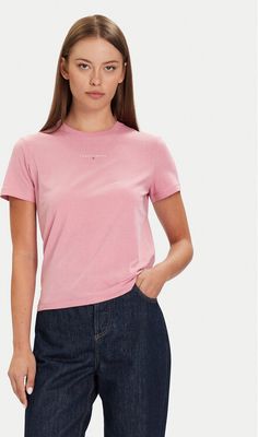 Tommy Jeans - Bluzka damska casual ze sklepu: MODIVO w kategorii: Bluzki damskie - zdjęcie WP-EBWP-BKLVO-LN0_0000305374318