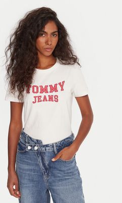 Tommy Jeans - Bluzka damska na wiosnę ze sklepu: MODIVO w kategorii: Bluzki damskie - zdjęcie WP-EBWP-BKLVO-LN0_0000305374356