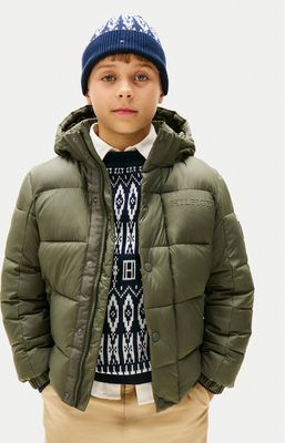 Kurtka chłopięca na zimę Tommy Hilfiger ze sklepu: MODIVO w kategorii: Kurtki chłopięce - zdjęcie WP-EBWP-BKLVO-LN0_0000305375100