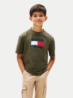 T-shirt chłopięce na lato Tommy Hilfiger ze sklepu: MODIVO w kategorii: T-shirty chłopięce - zdjęcie WP-EBWP-BKLVO-LN0_0000305375216