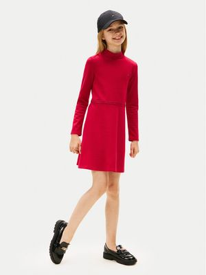 Sukienka dziewczęca wiosenna Tommy Hilfiger ze sklepu: MODIVO w kategorii: Sukienki dziewczęce - zdjęcie WP-EBWP-BKLVO-LN0_0000305375285