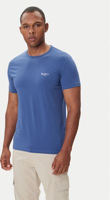 Pepe Jeans - T-shirt męski casual ze sklepu: MODIVO w kategorii: T-shirty męskie - zdjęcie WP-EBWP-BKLVO-LN0_0000305375483