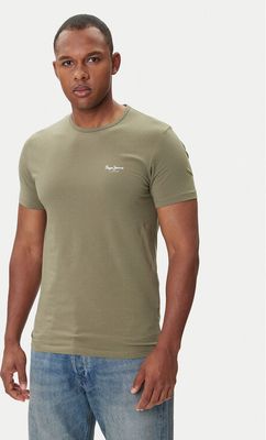 T-shirt męski casual Pepe Jeans ze sklepu: MODIVO w kategorii: T-shirty męskie - zdjęcie WP-EBWP-BKLVO-LN0_0000305375551