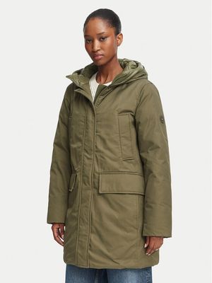 Parka damska jesienna Tommy Hilfiger ze sklepu: MODIVO w kategorii: Parki damskie - zdjęcie WP-EBWP-BKLVO-LN0_0000305375728