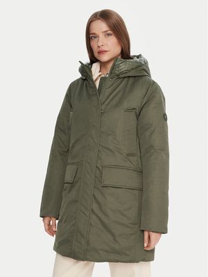 Parka damska jesienna Tommy Hilfiger ze sklepu: MODIVO w kategorii: Parki damskie - zdjęcie WP-EBWP-BKLVO-LN0_0000305375728