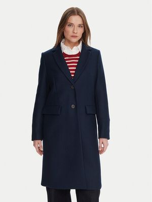 Płaszcz damski casualowy Tommy Hilfiger ze sklepu: MODIVO w kategorii: Płaszcze damskie - zdjęcie WP-EBWP-BKLVO-LN0_0000305375810