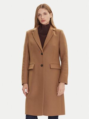 Płaszcz damski jesienny Tommy Hilfiger ze sklepu: MODIVO w kategorii: Płaszcze damskie - zdjęcie WP-EBWP-BKLVO-LN0_0000305375827