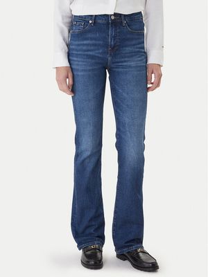 Jeansy damskie w miejskim stylu Tommy Hilfiger ze sklepu: MODIVO w kategorii: Jeansy damskie - zdjęcie WP-EBWP-BKLVO-LN0_0000305376244