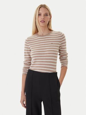 Sweter damski Tommy Hilfiger ze sklepu: MODIVO w kategorii: Swetry damskie - zdjęcie WP-EBWP-BKLVO-LN0_0000305376428