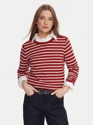 Sweter damski Tommy Hilfiger ze sklepu: MODIVO w kategorii: Swetry damskie - zdjęcie WP-EBWP-BKLVO-LN0_0000305376435
