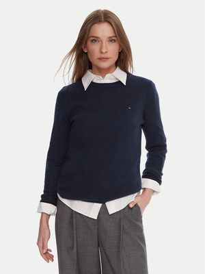 Sweter damski Tommy Hilfiger ze sklepu: MODIVO w kategorii: Swetry damskie - zdjęcie WP-EBWP-BKLVO-LN0_0000305376459