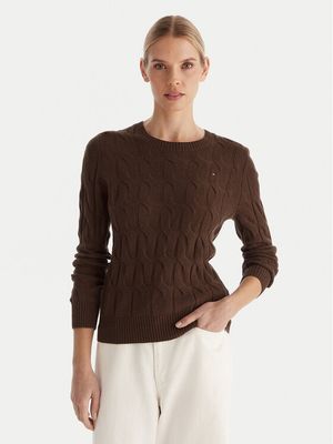 Sweter damski Tommy Hilfiger ze sklepu: MODIVO w kategorii: Swetry damskie - zdjęcie WP-EBWP-BKLVO-LN0_0000305376596