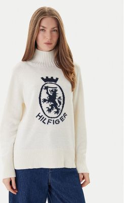Sweter damski zimowy Tommy Hilfiger ze sklepu: MODIVO w kategorii: Swetry damskie - zdjęcie WP-EBWP-BKLVO-LN0_0000305376701
