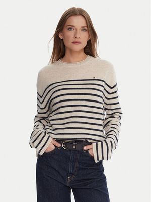 Tommy Hilfiger - Sweter damski casualowy ze sklepu: MODIVO w kategorii: Swetry damskie - zdjęcie WP-EBWP-BKLVO-LN0_0000305376732