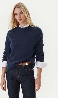 Sweter damski Tommy Hilfiger ze sklepu: MODIVO w kategorii: Swetry damskie - zdjęcie WP-EBWP-BKLVO-LN0_0000305376749