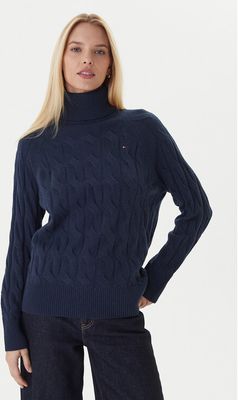 Sweter damski casual Tommy Hilfiger ze sklepu: MODIVO w kategorii: Swetry damskie - zdjęcie WP-EBWP-BKLVO-LN0_0000305376800