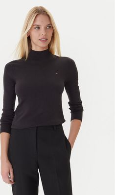 Sweter damski zimowy Tommy Hilfiger ze sklepu: MODIVO w kategorii: Swetry damskie - zdjęcie WP-EBWP-BKLVO-LN0_0000305376855