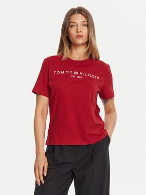 Bluzka damska na wiosnę Tommy Hilfiger ze sklepu: MODIVO w kategorii: Bluzki damskie - zdjęcie WP-EBWP-BKLVO-LN0_0000305377036