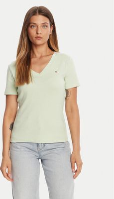 Bluzka damska na wiosnę Tommy Hilfiger ze sklepu: MODIVO w kategorii: Bluzki damskie - zdjęcie WP-EBWP-BKLVO-LN0_0000305377074